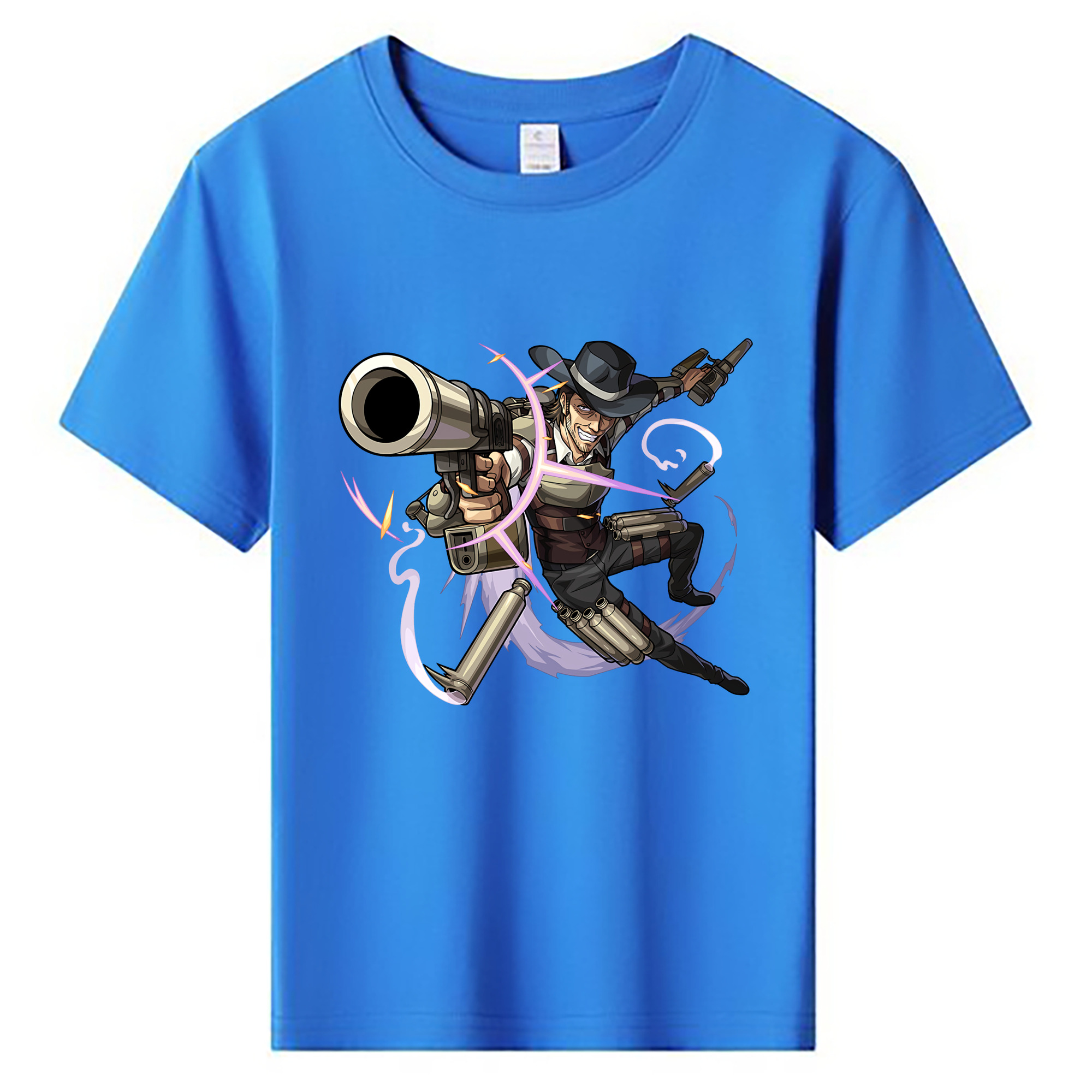 （画像用） 進撃の巨人 ケニー·アッカーマン Attack on Titan Kenny Ackerman 綿100％キッズTシャツ（フロントプリント）